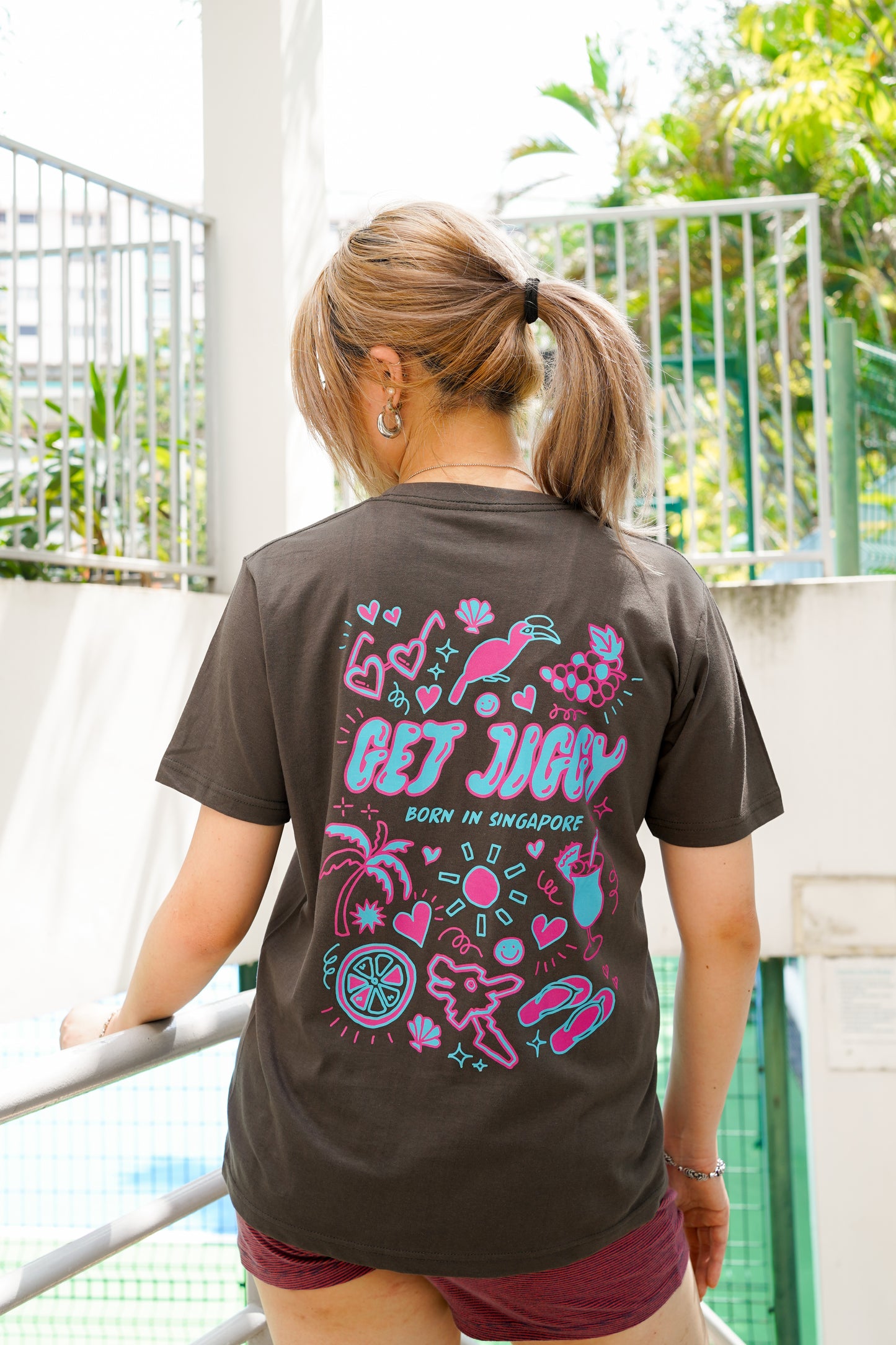 "GET JIGGY" TEE