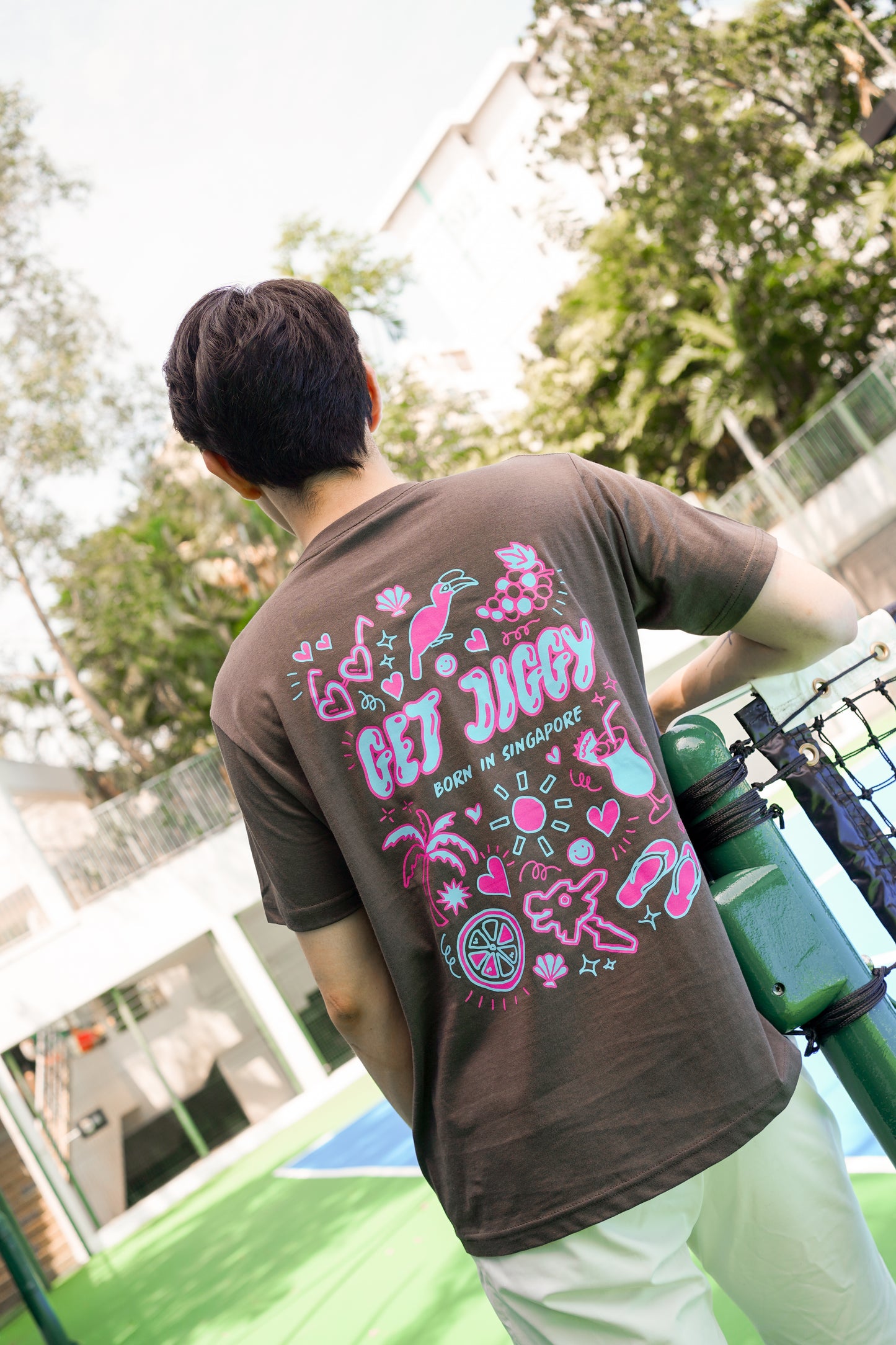 "GET JIGGY" TEE